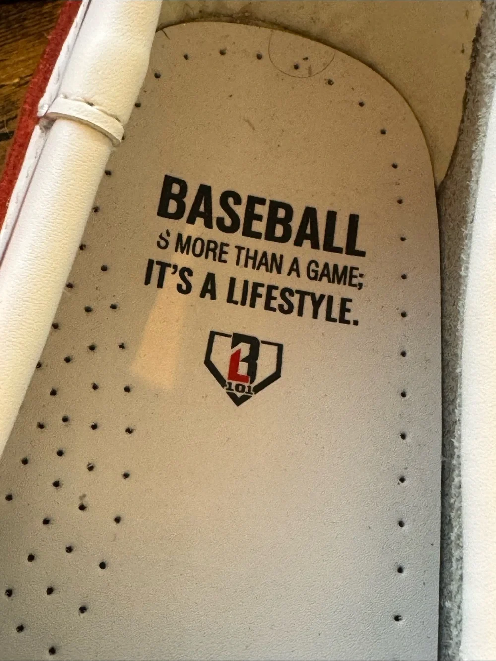 Baseball Limitee Edition moccasin boat shoe